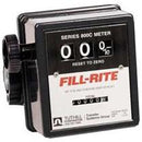 MECHANICAL FUEL METER - 3 WHEEL LITERS - 3/4" NPT  KIT INCLUDES FITTINGS