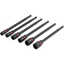 6 PIECE 6INCH METRIC IMPACT NUT DRIVER SET