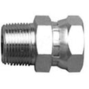 Male NPTF to Female NPSM Swivel  Straight