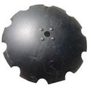 28 INCH X 8 MM NOTCHED DISC BLADE WITH 1-5/8 INCH ROUND AXLE