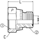 FOFX X OFS - OFS Tube Reducer - Steel