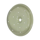 4-1/2 X 16 GAUGE WHEEL HALF, OFF-WHITE