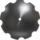 Disc Blade - 20" x 7 Gauge, Notched, 7/8" Square x 1" Round Axle - Quality Farm Supply