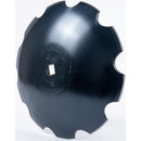 Disc Blade - 22" x 7 Gauge, Notched, 1-1/8" Square x 1-1/4" Square Axle - Quality Farm Supply