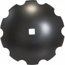 Disc Blade - 22" x 7 Gauge, Notched, 1-1/8" Square Axle - Quality Farm Supply