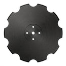 High Speed Disc Blade, 23" ( 580mm ) x 5mm, Notched Edge - For Pottinger TerraDisc Replaces 9771-03-0251 - Quality Farm Supply