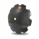 Disc Blade - 28" x 1/4", Notched, 1-1/2" Square Axle - Quality Farm Supply