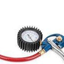 TIRE INFLATOR AND DIAL GAUGE