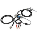 12 VOLT G8P PORTABLE FULE TRANSFER PUMP KIT WITH HOSE AND MANUAL NOZZLE - 8 GPM