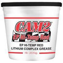 CAM2 HI-TEMP RED LITHIUM GREASE 1 LB TUB - GREAT FOR WHEEL BEARINGS