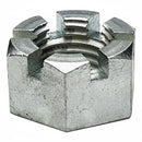 SLOTTED HEX NUT 1-1/8 INCH ZINC - Quality Farm Supply