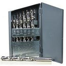 15 Pc Drill Bit Set Bright Finish