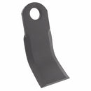 FLAIL MOWER SIDE KNIFE FOR BALZER REPLACES 26569, 1" HOLE, 2-1/2" WIDE - Quality Farm Supply