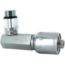 1/2 INCH HOSE X 3/4 ORB MALE ELBOW - 90 SWIVEL
