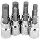 METRIC HEX BIT SET - 3/8 INCH DRIVE
