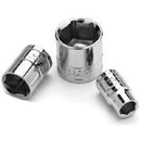 19MM X 6 POINT STANDARD IMPACT SOCKET - 3/8 INCH DRIVE