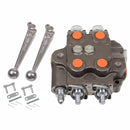 Cross Hydraulic Control Valve (136250)- Two Spool, Open Center - Quality Farm Supply