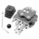 Cross 143430 Hydraulic Directional Control Valve - 2 Spool, Open Center with Joystick - Quality Farm Supply