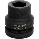 15/16 INCH X 6 POINT STANDARD IMPACT SOCKET - 1 INCH DRIVE