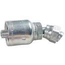 1/2 INCH HOSE X 1-3/16 ORFS FEMALE ELBOW - 45 SWIVEL