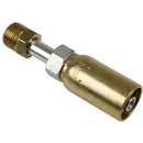 VARI-CRIMP SERIES - 1/4 INCH HOSE, WITH 7/16 X 24 THREAD SIZE, INVERTED MALE STRAIGHT FLARE