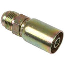 VARI-CRIMP SERIES - 1/4 INCH HOSE, WITH 9/16 X 18 THREAD SIZE, ORF MALE STRAIGHT RIGID