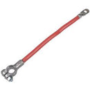 10 INCH 2 AWG BATTERY CABLE WITH TOP POST STRAIGHT X 7/16 BENT EYELET CONNECTIONS
