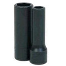 9/16 INCH X 6 POINT DEEP WELL IMPACT SOCKET - 1/2 INCH DRIVE