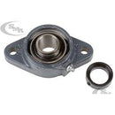 2 HOLE FLANGE WITH 1" RELUBE BEARING - FITS TIMPTE HOPPER DOOR CRANK