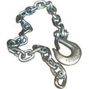 3/8" x 35" CLASS 4 HI TEST GRADE 43 SAFETY CHAIN WITH FORGED SLIP HOOK, 5,400 LB. WORKING-LOAD-LIMIT