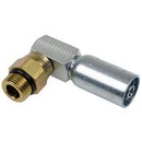 VARI-CRIMP SERIES - 3/8 INCH HOSE, WITH 3/4 X 16 THREAD SIZE, ORB MALE 90 ELBOW SWIVEL