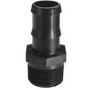 1-1/4 INCH X 1 INCH MNPT X HOSE BARB  POLY