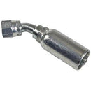 1/4 INCH HOSE X 7/16 INCH - 20 JIC FEMALE ELBOW - 45 SWIVEL