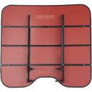 Sun-Smart Tractor & Mower Sunshade Canopy - ROPS Mount - 48" x 52" - Red - Quality Farm Supply