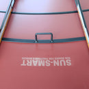 Sun-Smart Tractor & Mower Sunshade Canopy - ROPS Mount - 48" x 52" - Red - Quality Farm Supply