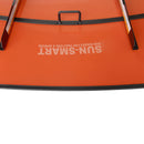 Sun-Smart Tractor & Mower Sunshade Canopy - ROPS Mount - 48" x 52" - Orange - Quality Farm Supply