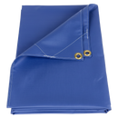 Sun-Smart ROPS Tractor Umbrella Replacement Cover, 54" 10 oz. Duck Canvas - Blue - Quality Farm Supply