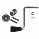 CRANK WITH BLACK KNOB & GEAR KIT - Quality Farm Supply