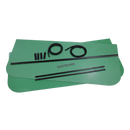 Sun-Smart Tractor & Mower Sunshade Canopy - Replacement Top Only - 48" x 52" - Green - Quality Farm Supply