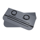 Sun-Smart Tractor & Mower Sun Shade Canopy - Replacement Top Only - 44" x 44" - Gray - Quality Farm Supply