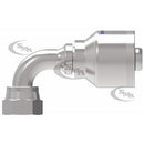 4S SERIES - 3/4 INCH HOSE X 3/4 INCH ORS FEMALE 90 ELBOW SWIVEL