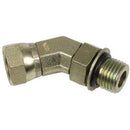 Male ORB to Female NPSM Swivel 45 Elbow