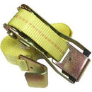 2" X 27' RATCHET STRAP WITH FLAT HOOKS