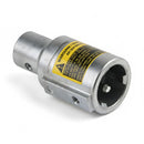 SET SCREW TYPE PUMP COUPLER WITH 15/16" PUMP SHAFT AND 1 3/4" 20 SPLINE 1000 RPM TRACTOR SHAFT - FORGED STEEL - Quality Farm Supply