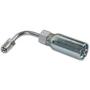 1/4 INCH HOSE X 3/8 INCH - 24 INVERTED SAE 45 MALE ELBOW - 90 SWIVEL, WHILE SUPPLIES LAST