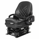Black Talon Low-Profile Seat for Industrial Equipment - Integrated Suspension - Quality Farm Supply