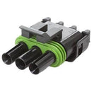 WEATHERPACK-MALE SHROUD-3 CAVITY