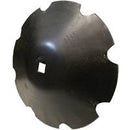Cone Disc Blade - 24" x 1/4", Notched, 1-1/4 Square Axle