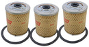 TISCO Oil Filter, (3-Pack) for Massey Ferguson, 1014219M1