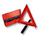 HIGHWAY WARNING SAFETY TRIANGLES - PACKAGED 1 SET OF 3 PER CARTON